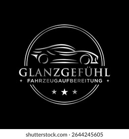 Abstract luxury car showroom sport automotive template logo design