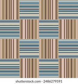 Abstract luxury checkered squares on background. seamless abstract textured lines. geometric shapes. brown tones. art design, scarf, marble, fabric, clothing, carpet, rug, dress, digital printing