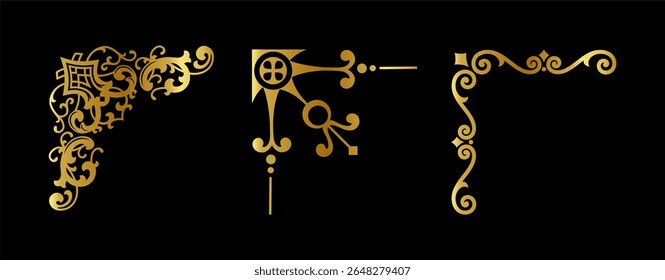 arte abstrata de quadros de canto de luxo