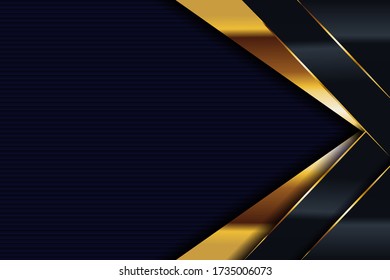 abstract luxury dark background-with golden lines combinations