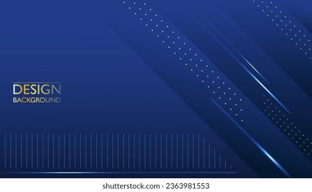 Abstract luxury dark blue template background. Contemporary style graphic. Vector illustration for presentation, banner, cover, web, flyer, card, poster, wallpaper, texture, design and social media
