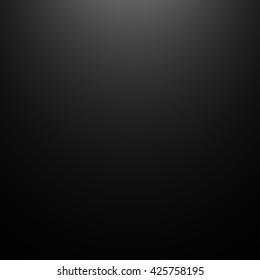 Abstract Luxury Dark Grey And Black Gradient With Border Black Vignette Background Studio Backdrop - Well Use As Black Backdrop Background, Black Board, Black Studio Background. Vector Illustration.