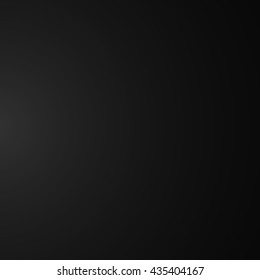 Abstract luxury dark grey and black gradient with border black vignette background Studio backdrop - well use as black backdrop background, black board, black studio background. Vector Illustration.