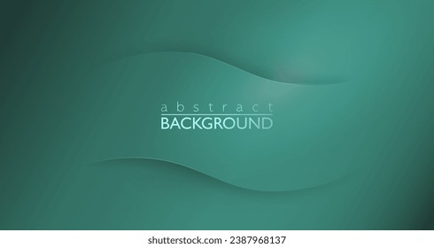 Abstract luxury dark turquoise template design. Contemporary style graphic. Vector illustration for presentation, banner, cover, web, flyer, card, poster, wallpaper, texture, slide, social media.