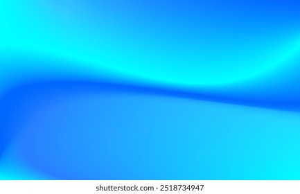 Abstractas textura de gradiente azul de estilo curvado de tela de lujo. Pantalla de ilustración de atmósfera de movimiento ondulado moderno