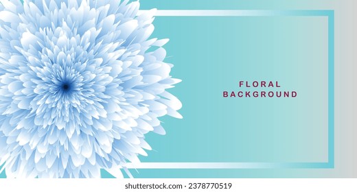 Abstract luxury floral wallpaper for your design, vector art illustration