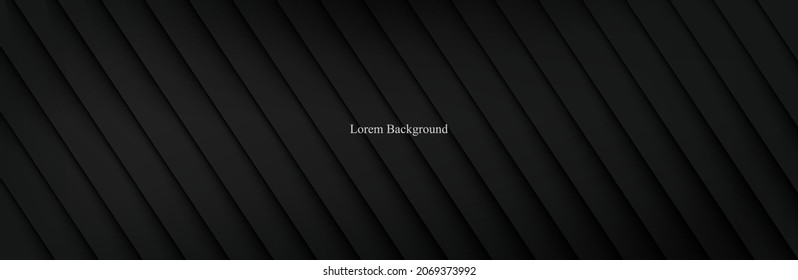 abstract luxury geometric lines. geometric shape. black background. vector illustration.