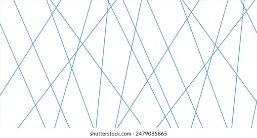 Abstract luxury geometric random chaotic lines with many squares and triangles shape background.