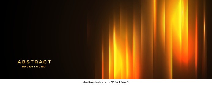 Abstract luxury gold background with glowing light effect.Vector illustration.