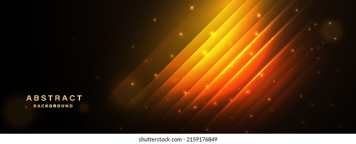 Abstract luxury gold background with glowing light effect.Vector illustration.