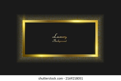 Abstract luxury gold curves with dark background  for wallpaper, cover, advertisement, flyer, banner, poster, brochure, business card, etc.