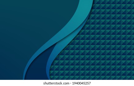 Abstract luxury gold and dark blue background