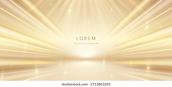 Abstractas rayo oro lujo