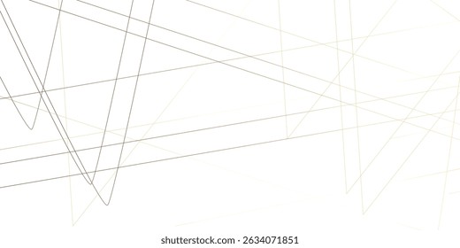 Abstract luxury golden geometric random chaotic lines with many squares and triangles shape background.	