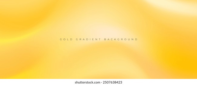 Abstract luxury gradient background gold color decorative design