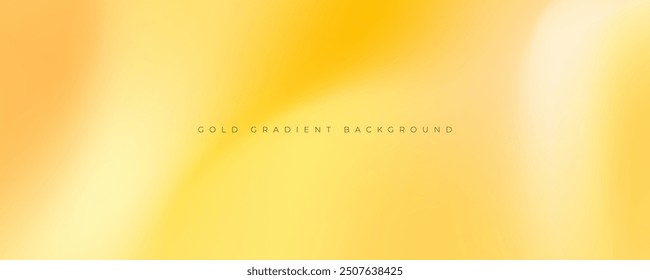 Abstract luxury gradient background gold color decorative design