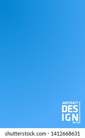 Abstract Luxury gradient Blue background. Smooth Dark blue with Black vignette Studio Banner.