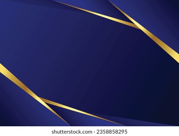 abstract luxury with gradient blue background design