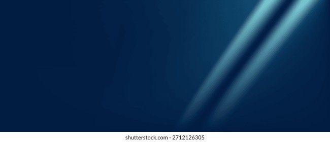 Abstract Luxury gradient Blue background. Smooth Dark blue with Black vignette Studio Banner.

