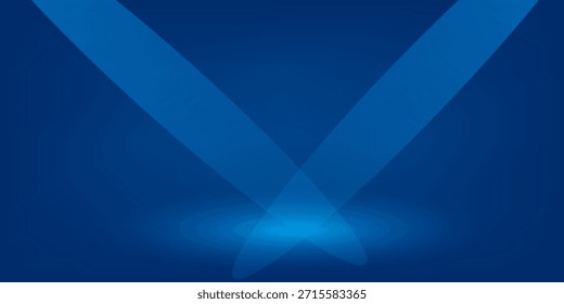 Abstract Luxury gradient Blue background. Smooth Dark blue with Black vignette Studio Banner.