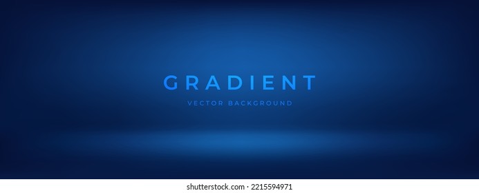 Gradiente de lujo abstracto fondo vectorial azul oscuro