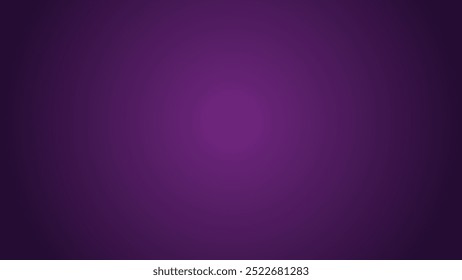Abstract Luxury gradient Purple background. Smooth Dark blue with Black vignette Studio Banner