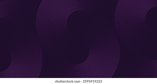 Abstract Luxury gradient Purple background with diagonal lines. Smooth Dark blue with Black vignette Studio Banner