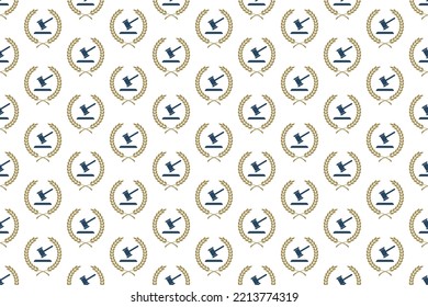 Abstract luxury Lawyer logo pattern design