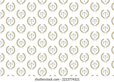 Abstract luxury Lawyer logo pattern design