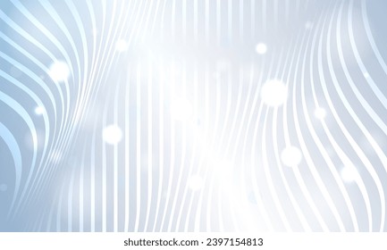 Abstract luxury light glowing fluid wavy shapes geometric elegance background. Striped vertical wave lines modern pattern corporate concept for banner, poster, presentation, cover, landing page.