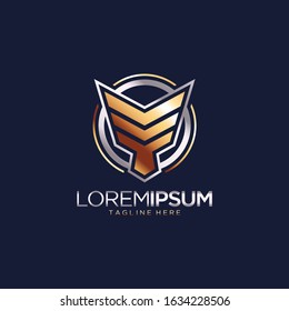 Abstract Luxury Logo Design Vector Template