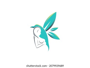 Abstract, luxury logo wing design template Abstract, creative logo design Color and text can be changed according to your need.