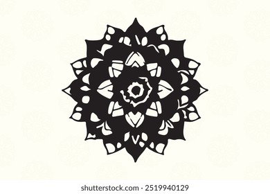Abstract Luxury Mandala Art Design For Social Media Template Background