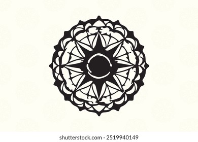 Abstract Luxury Mandala Art Design For Social Media Template Background