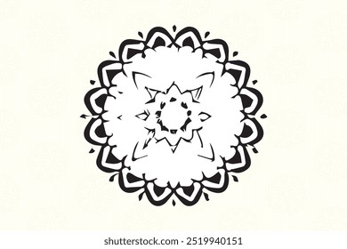 Abstract Luxury Mandala Art Design For Social Media Template Background