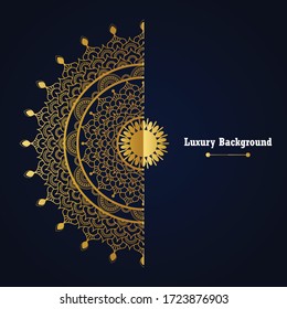 Abstract Luxury Mandala Background Design