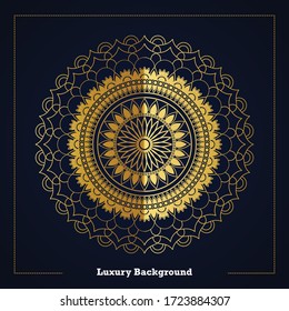 Abstract Luxury Mandala Background Design