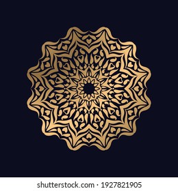Abstract Luxury mandala with floral patterns Background Vector template