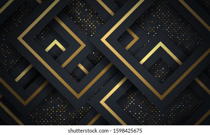 Abstract luxury mesh background with hexagon texture