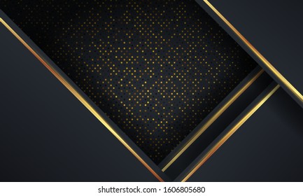 Abstract luxury mesh background with hexagon texture