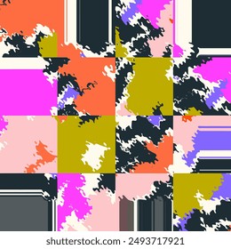 Abstract luxury modern marble pattern on colorful background. seamless abstract squares textured stripes. geometric shapes. art design, scarf, marble, fabric, clothing, dress, carpet digital printing