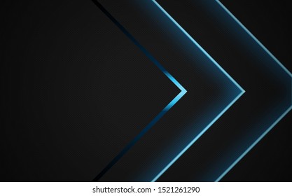 Abstract luxury neon glowing lines, magic energy space light concept.