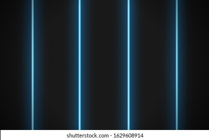 Abstract luxury neon glowing lines, magic energy space light concept.