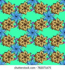 Abstract luxury ornate bright texture. Brilliant ornament background for designs. Vector pattern. Decoration cover invitation for holiday. Colored mandala.