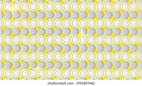 abstract luxury pattern background with gold and white color