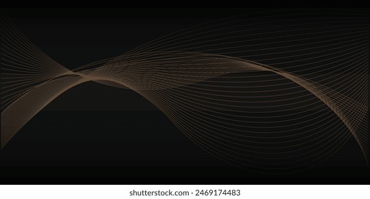Abstract luxury pattern. Gold glitter stripes background. Abstract gold line texture.