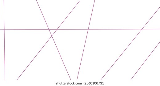 Abstract luxury pink geometric random chaotic lines. Random geometric line pattern on a transparent background. Random chaotic lines abstract geometric patterns of modern design.