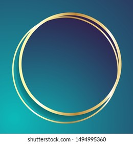 abstract Luxury round shape background.