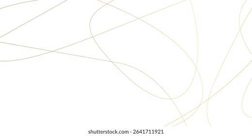 Abstract luxury seamless premium shiny golden random chaotic square and triangle lines on transparent background. Vector, illustration	