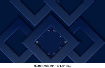 Abstract luxury silver and dark blue background